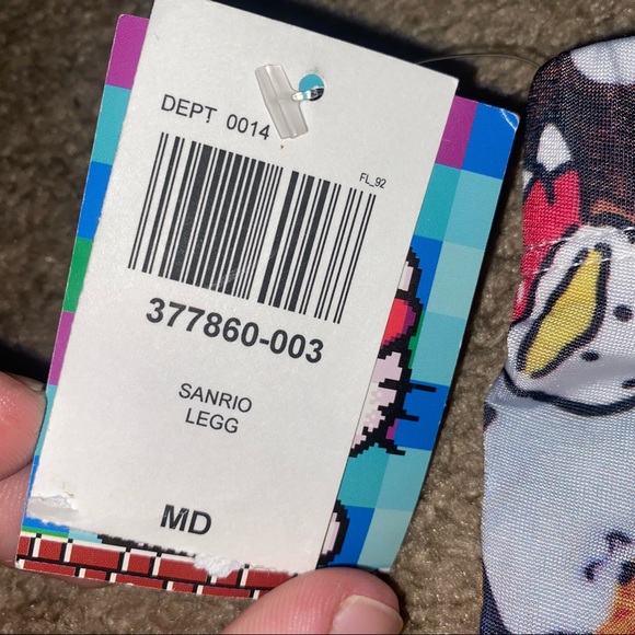 Hot Topic SANRIO PLUSH Kawaii Graphic Print Leggings - Picture 3 of 4